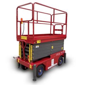 China Self-propelled Electric Scissor Lift 2-13.8M 320KG Safe and reliable aerial work Platform For Warehouse And Clean Buildings wholesale