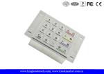 ATM Machine Numeric Metal Keypad 4 x 4 Matrix With 4 Large Function Keys