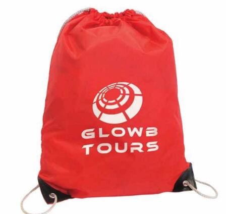 Polyester fabric drawstring bag /advertising pull rope backpack cloth bag /nylon shoulder pocket customization BAGEASE