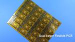 Double Sided FPC Dual Layer Flexible Printed Circuit 0.2mm thickness 2 Layer FPC