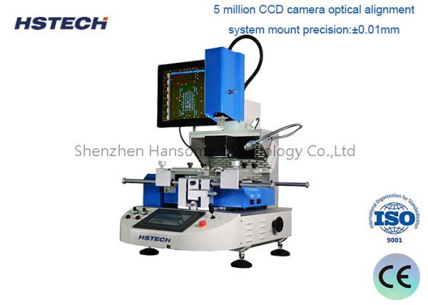 Quality Independent 3 Heating Zones BGA Rework Station PCB Handling Equipment With SMEMA Signal for sale
