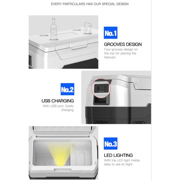 50L Car Mounted Refrigerator