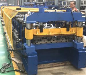 China Automatic PLC Control Metal Deck Forming Machine Hydraulic drive 37kw wholesale