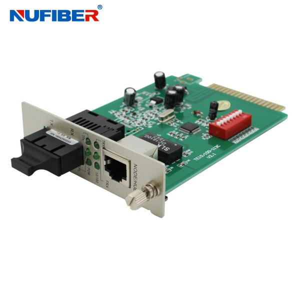 Quality Multimode Fiber Media Converter Fast Ethernet for sale