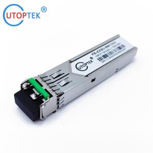 China 155M Dual LC SFP 80km 1550nm SFP Transceiver Module for ZTE/Cisco/Huawei/HPE/Aruba/Mikrotik wholesale