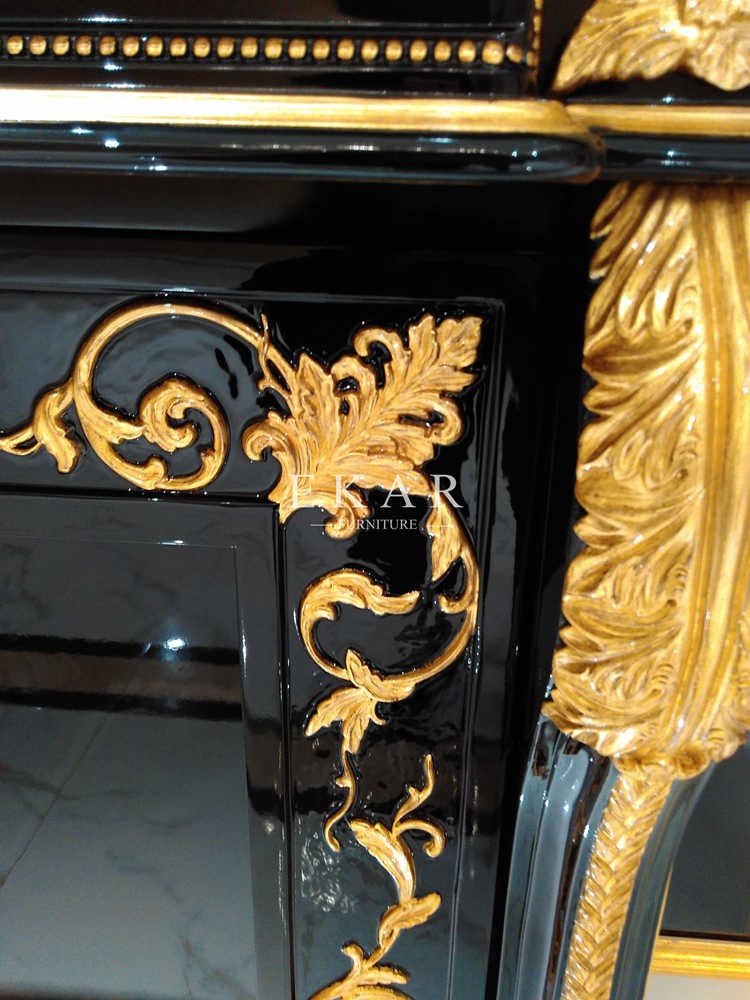 Wooden Fireplace decorative wall mounted indoor fireplace mantel FFP-138