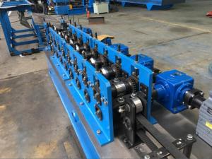 China High Speed Angle Roll Forming Machine With Notching And Convey wholesale