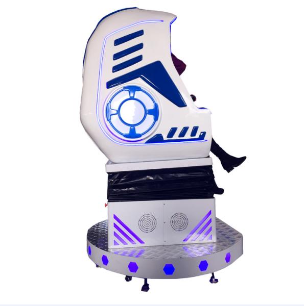 Quality Rotating VR Chair Simulator Amusement Park 9D VR Ride For 1 Player for sale