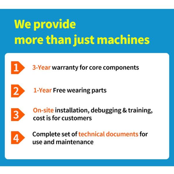 We provide more than just machines