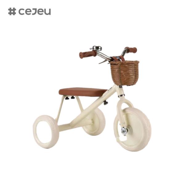 Quality CJ-T-212, tricycle, woven rattan large basket，High carbon steel frame with super strong load-bearing capacity for sale