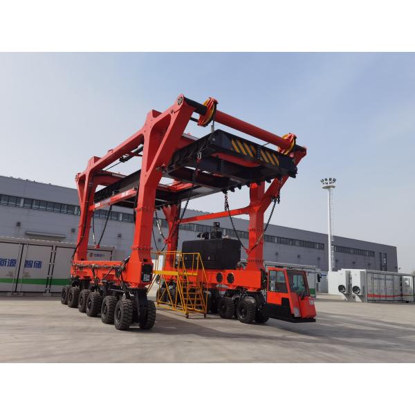 High-Performance Container Straddle Carrier for Port Operations