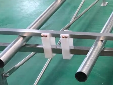 Stackable Galvanized Mesh Seed Bench Agriculture Rolling Tables For Greenhouse
