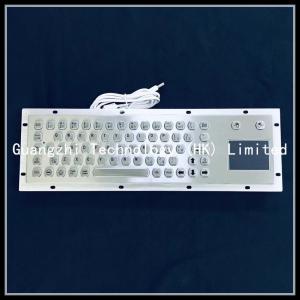 China Riot Metal 304SS IK07 Industrial Keyboard With Touchpad wholesale