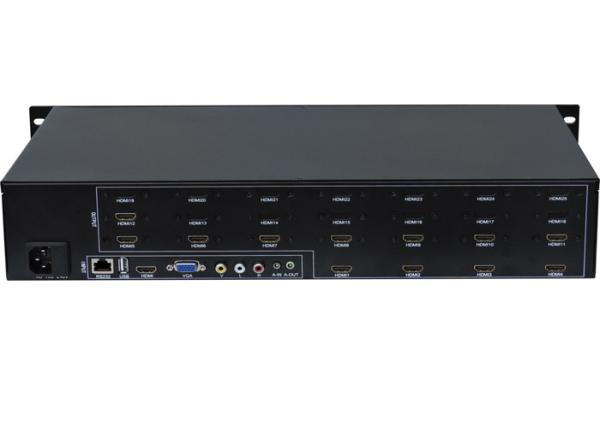 Quality Hdmi 2x2 3x4 2x6 2x5 LCD  Video Wall Matrix Controller With RS232 Control For 12 TV Splicing for sale