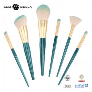 China 6pcs Essential Makeup Brushes Set No Streaks Premium Quality Synthetic Hair Makeup Tools wholesale