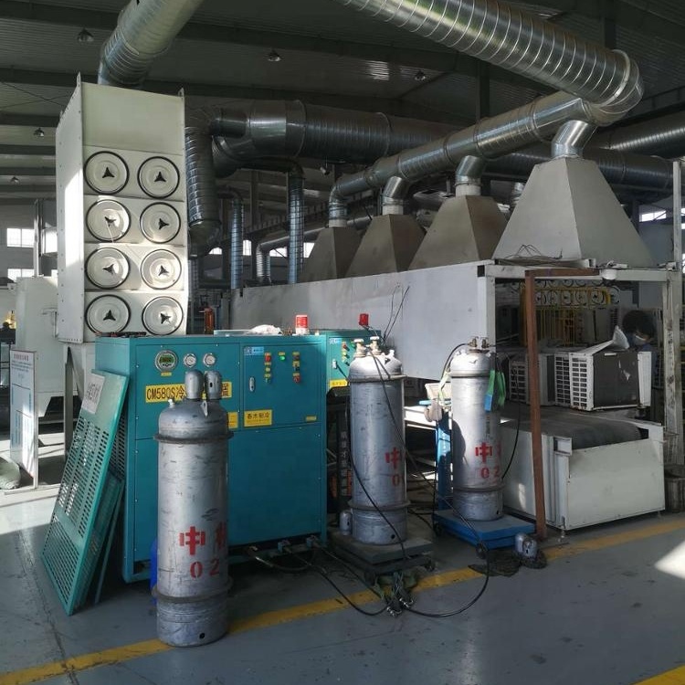 Waste Recycling Refrigerant Recovery Machine 25HP Oil Less Ac Recovery System