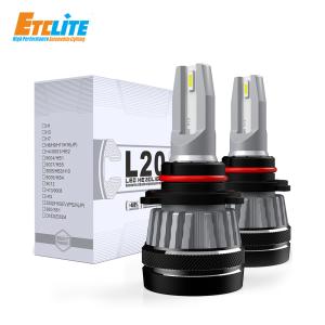 China 9005 H4 100w Led Headlight Bulbs Aluminium Material 12000 Lumen wholesale