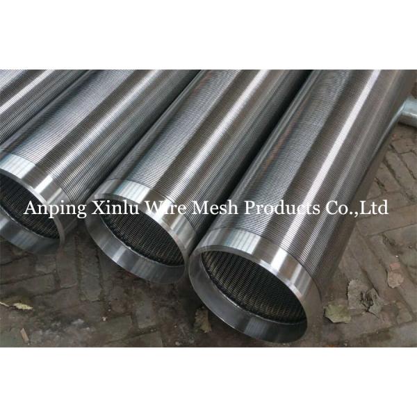 1x2mm Wedge Wire Wire Wrapped Johnson Type Screens Motor Filter 2205 Duplex Stainless Steel