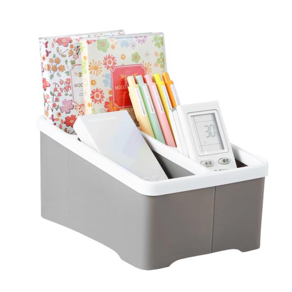 Household Desktop Plastic Stationery Organiser For Notebook
