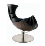 Hjellegjerde Lobster Fiberglass Arm Chair Leather Leisure Modern Design