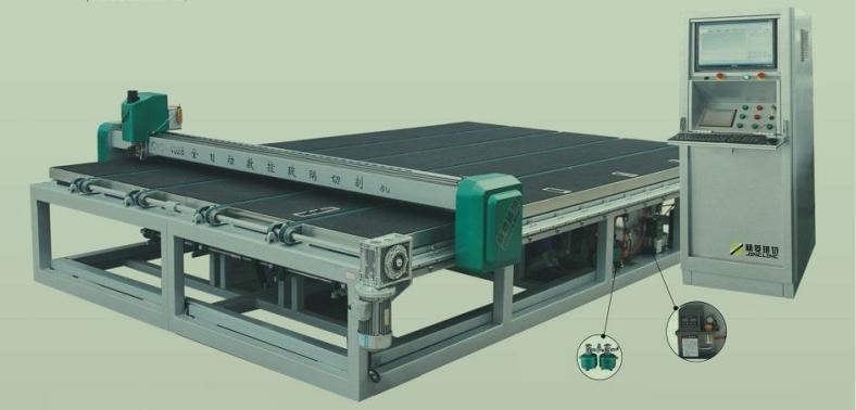 Foshan Star Automatic CNC Glass Loading Cutting Breaking Line Windows with Edge Deletion Function