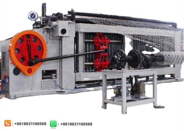 Quality 7.5kw Reverse Gabion Mesh Machine Straight Twisted Type for sale