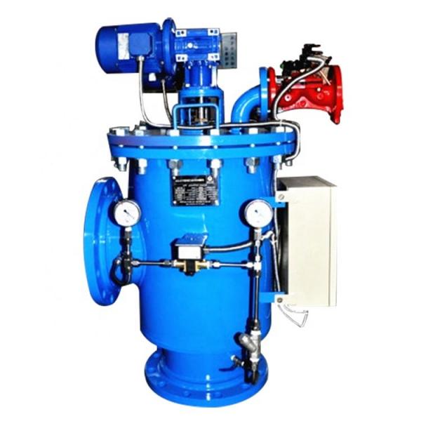 Quality Automatic Backwash Self Cleaning Filter 20/50/100/300 Micron With Electric Valve Wedge Wire Screen for sale