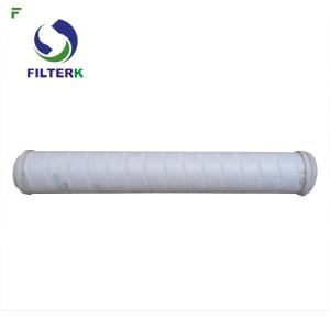 Galvanized End Cap Liquid Filter Cartridge , Deep Filtration Water Filter Cartridges