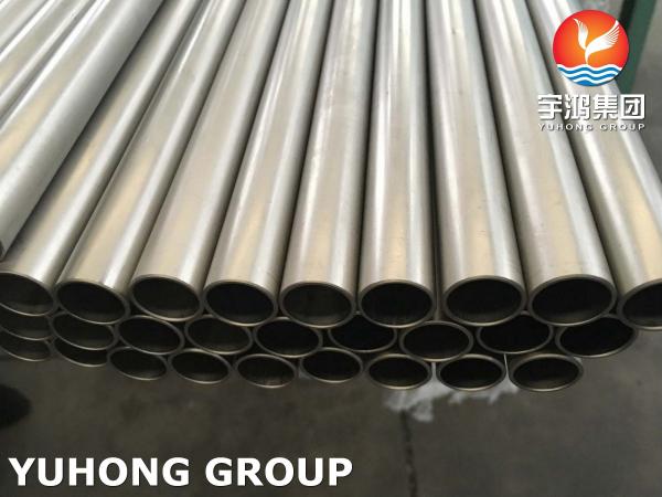 Quality Good Corrosion Resistance ASME SB338 GR7 UNS R52400 Ti Alloy Tube for sale
