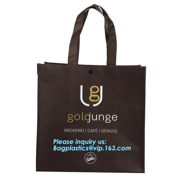 Laminated black pp non woven bag,matt lamination non woven tote bag, Wholesale Promotional High Quality Non Woven Bags
