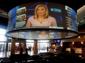 360 Degree Fixed Frame Projection Screen For Flight Simulation