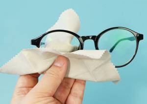 Zigzag Edge Special Anti Fog 230gsm Microfiber Glasses Cloth