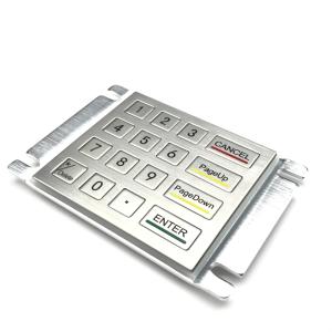 Secure Management Iron Password Panel Keypad Sealed Grade IP65 From Front Panel Stainless Steel Material