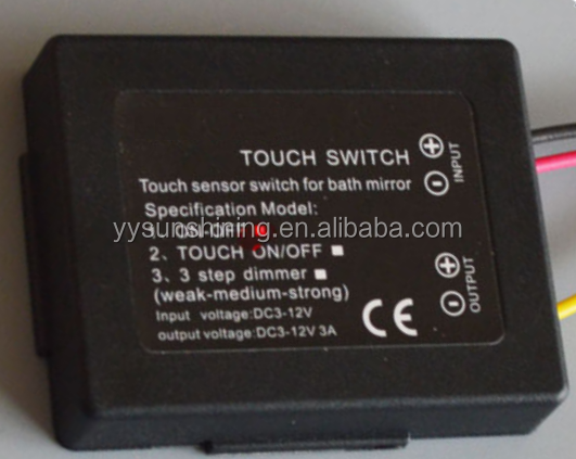 Effortlessly Adjust Your Bathroom Mirror Lighting with a Dimmable Touch Sensor Switch