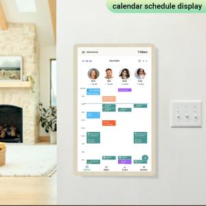 China Smart Electronic Family Calendar Online Android 14 Touch Screen Weekly Wall Digital Calendar Planner Display For Home wholesale