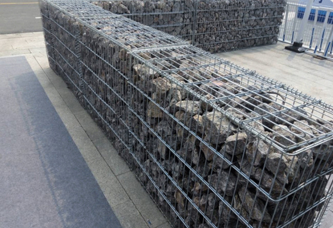 5.0mm Hot Dipped Galvanized Welded Gabion Mesh Heavy Duty Box 100x30x30cm