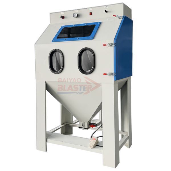 Dry Sand Blasting Machine Metal Sand Blasting Cabinet
