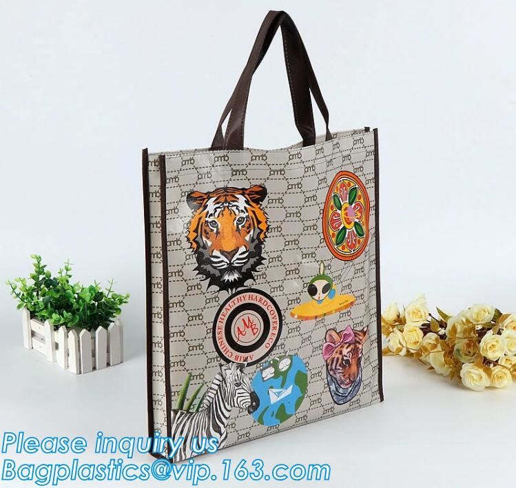 custom pp laminated non woven bags china pp woven bag hot sale in alibaba china, customized logo ready-made non woven ba