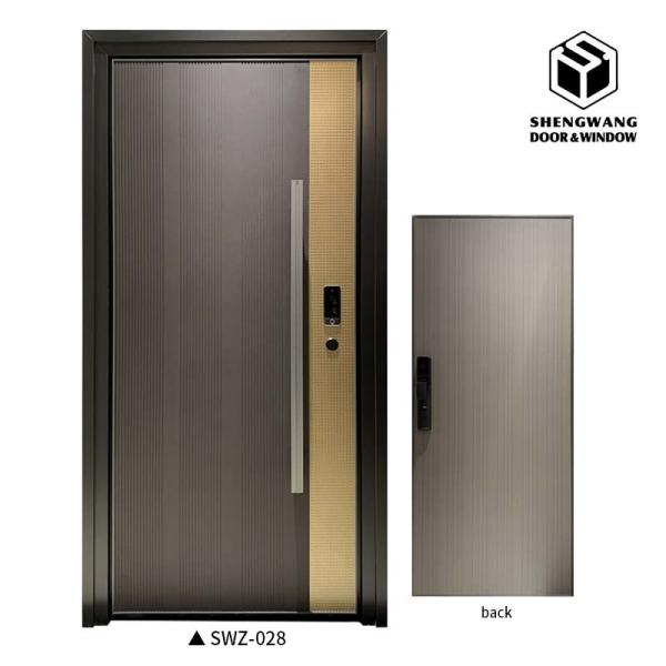 Quality CE Swinging Door With Window Residential Swinging Door With Window Customizable Size for sale