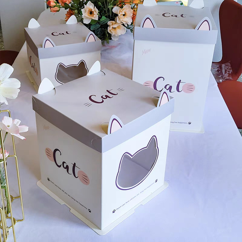 Made-to-Order Cake Packaging Large Cake Boxes with Custom Order Accepted
