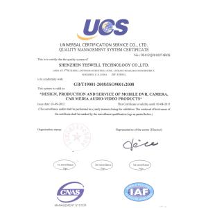 Shenzhen Wollfive Gift & Packing Co.,Ltd Certifications