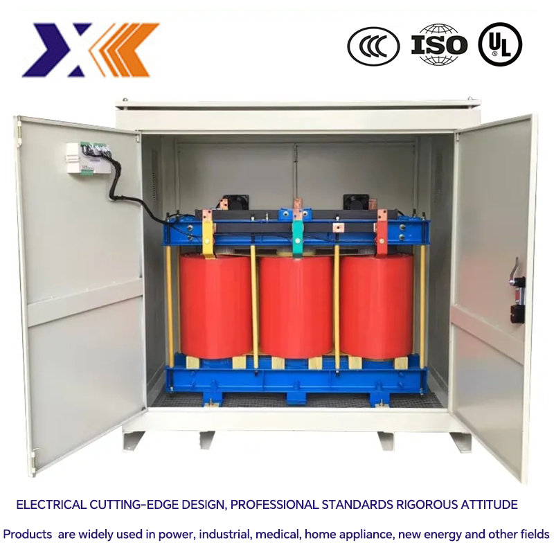 Lighting Control 40kva Three Phase 220v to 440v Step Up Transformer with Aluminum Wire