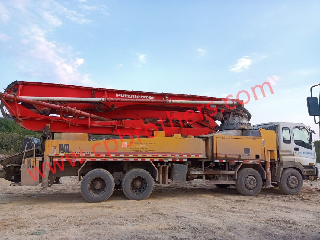 2012 Putzmeister 46m Truck Mounted Pump Machine Equipment