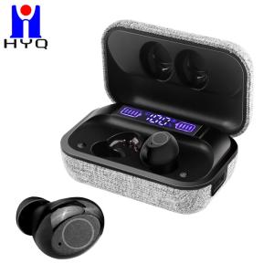 China Waterproof Power Bank Earphones K20 2600mAh Charging Case TWS Earbuds on sale
