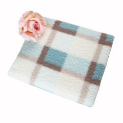 Quality Polyester Sherpa Fleece Fabric Warm Effect Customizable for sale