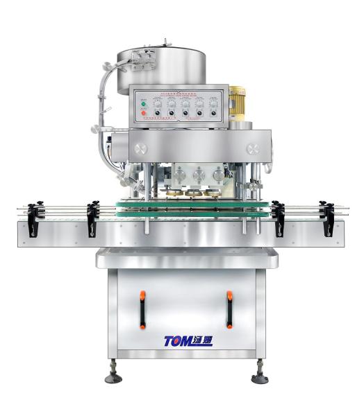 Quality Linear 6 Wheels Auto Capping Machine 4000-6000BPH for sale
