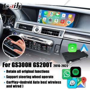 China Wireless CarPlay Interface for Lexus GS300h GS200t with Android Auto, support Joystick Remote Control on sale