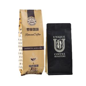China 250g 1kg 12oz Coffee Packaging Pouch With Degassing Valve wholesale