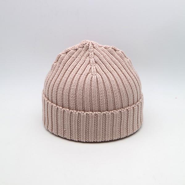 Quality Adults Knit Beanie Hats Polyester Fabric Circumference 58CM,Soft & Warm for sale