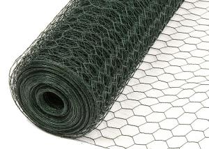 Chicken Protecting Galvanized Hexagonal Wire Mesh Durable Construction